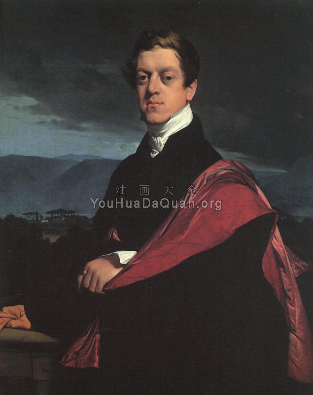 Count Nikolai Dmitrievich Gouriev - 让·奥古斯特·多米尼克·安格尔